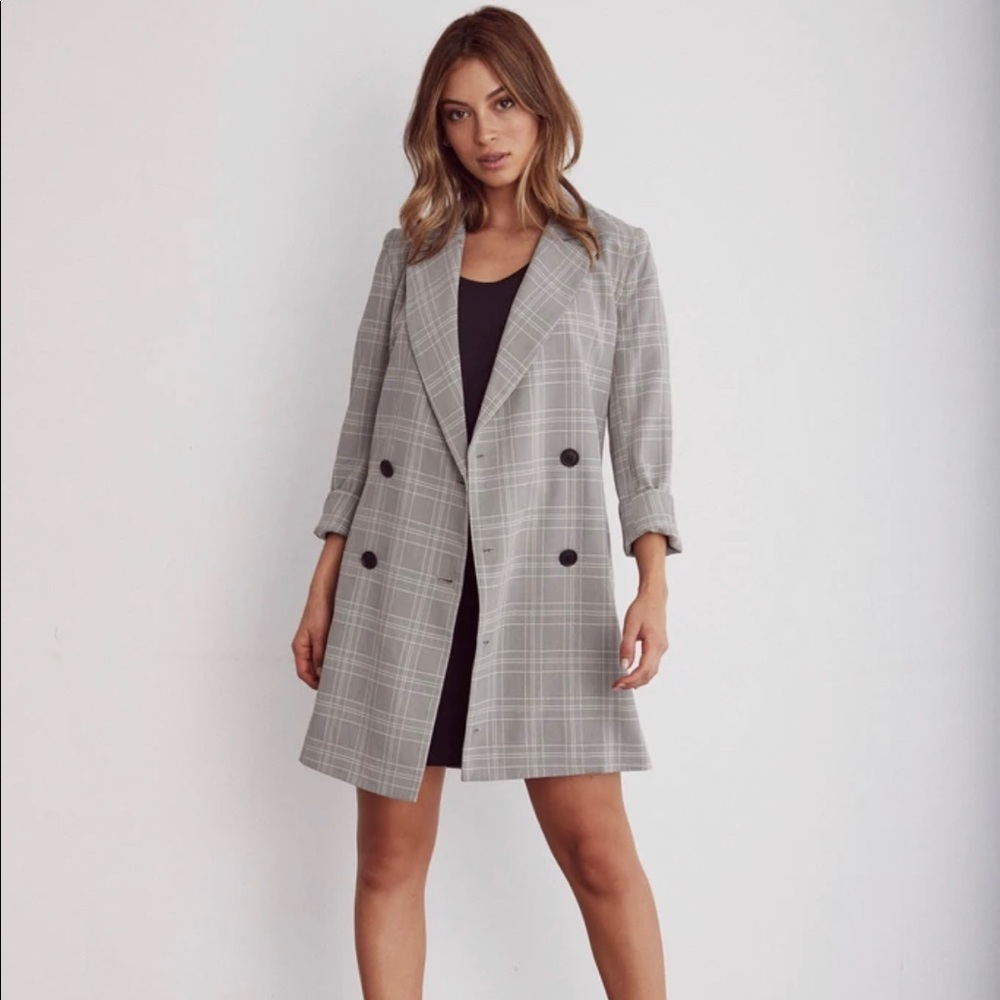 Vetta Capsule Blazer Dress - Plaid